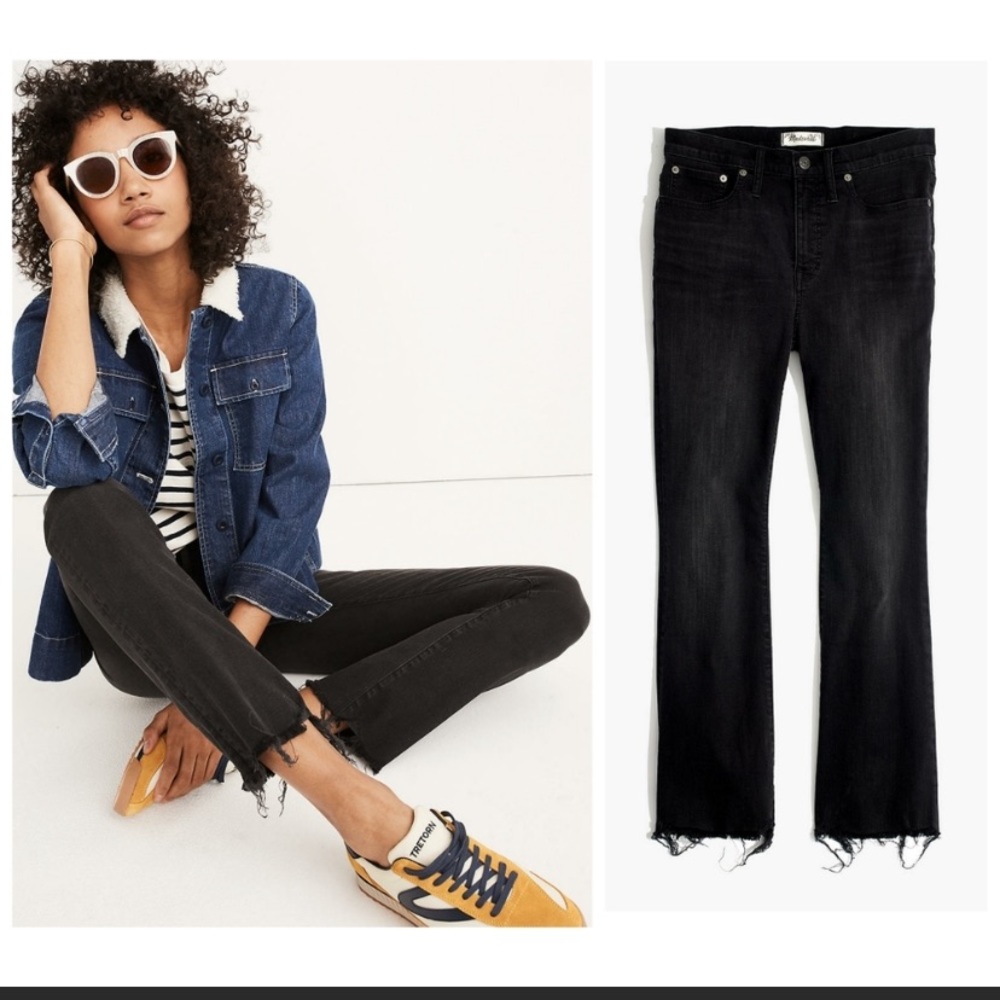 Madewell Cali demi boot jeans